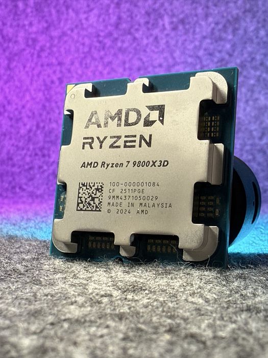 Гарантія! Процесор AMD Ryzen 7 9800X3D 96MB Cache BOX sAM5 | TradeIn