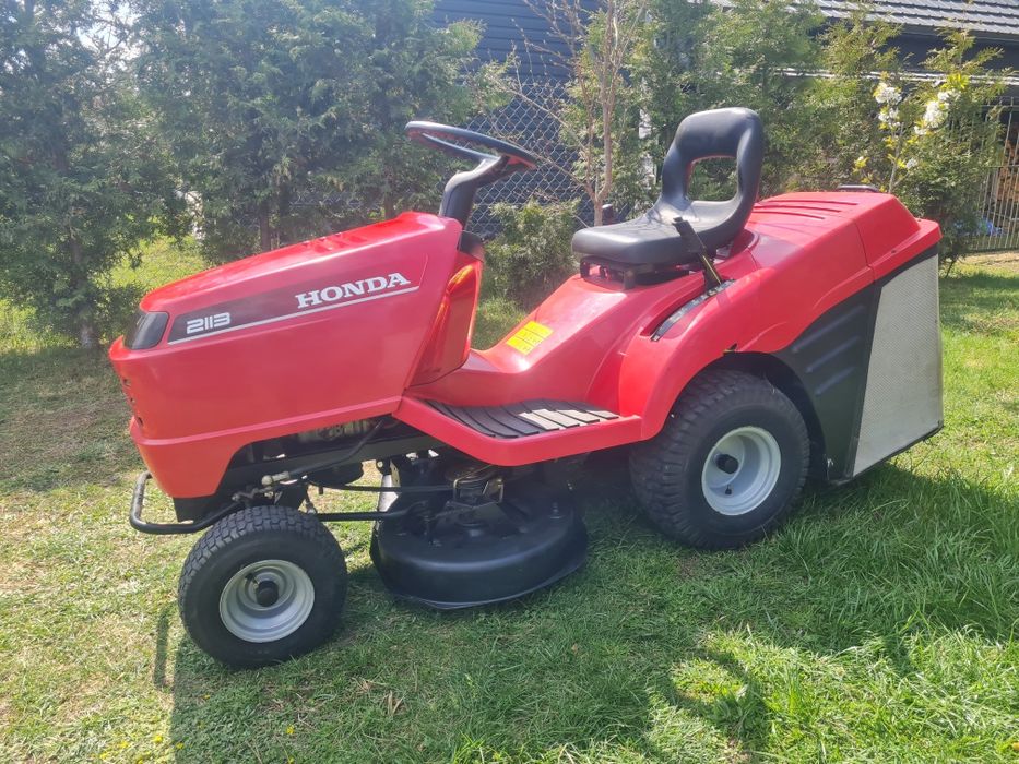 Profesjonalny traktorek kosiarka HONDA 2113 13km silnik HONDA oryginał hydrostatic serwis
