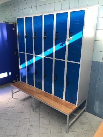 Armários Vestiários /Cacifos Metálicos /Bancos de balneário /Cabides