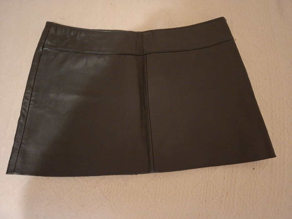 Spódnica naturalna skóra