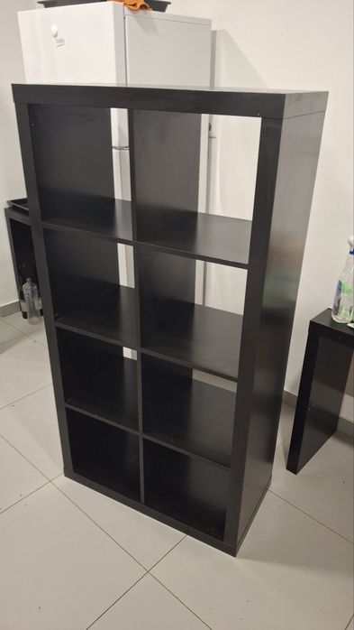 Ikea KALLAX Estante Preto 77x147 cm Usada