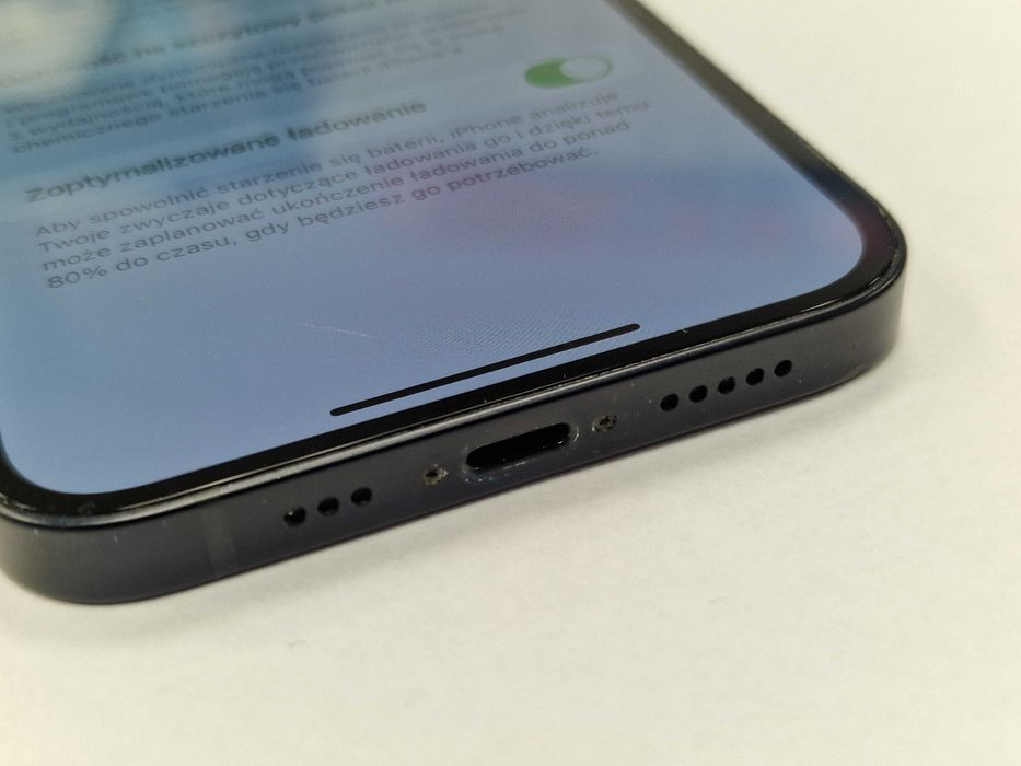 Iphone 12 128GB/ Black/ Bat 79%/ Grade B/ Gwarancja + ładowarka