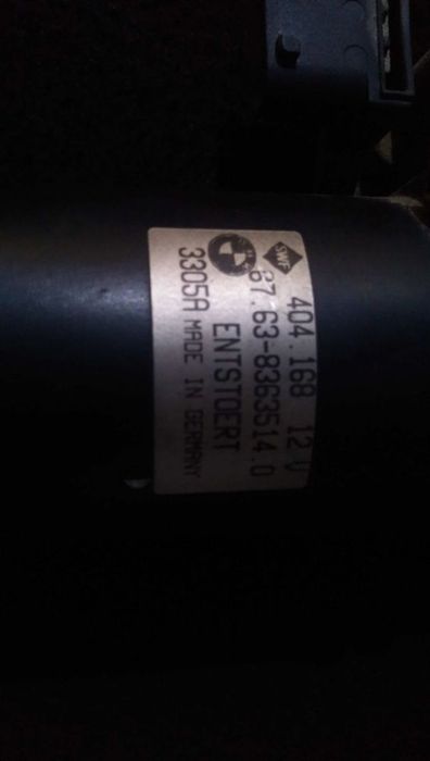 Motor De Limpa Vidros Bmw 3 (E36)
