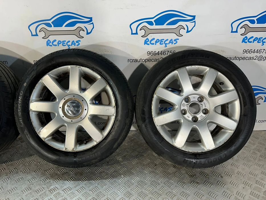 Conjunto Jantes 16 VW Volkswagen Touran 6.5J ET50 5x112 1K0601025R