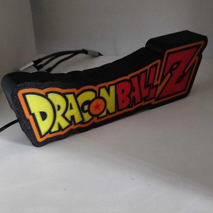 Luz de presença Dragon Ball Z com interruptor e ligação USB