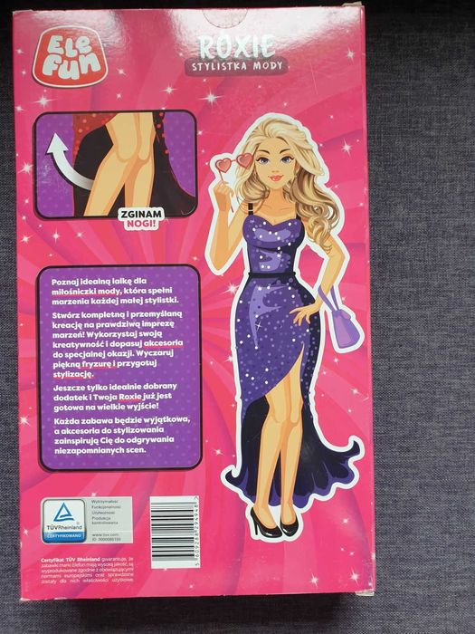 Lalka Roxie stylistka mody Elefun 3+