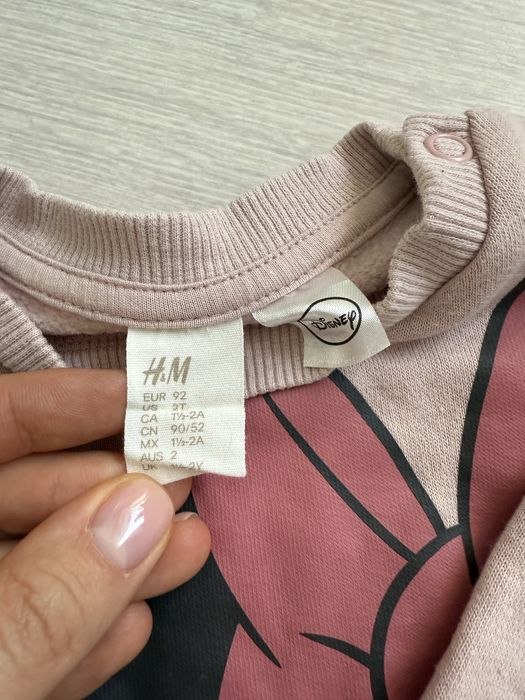 Костюм H&M Disney (1,5 -2 года) 18-24 Світшот штани кофта Міккі