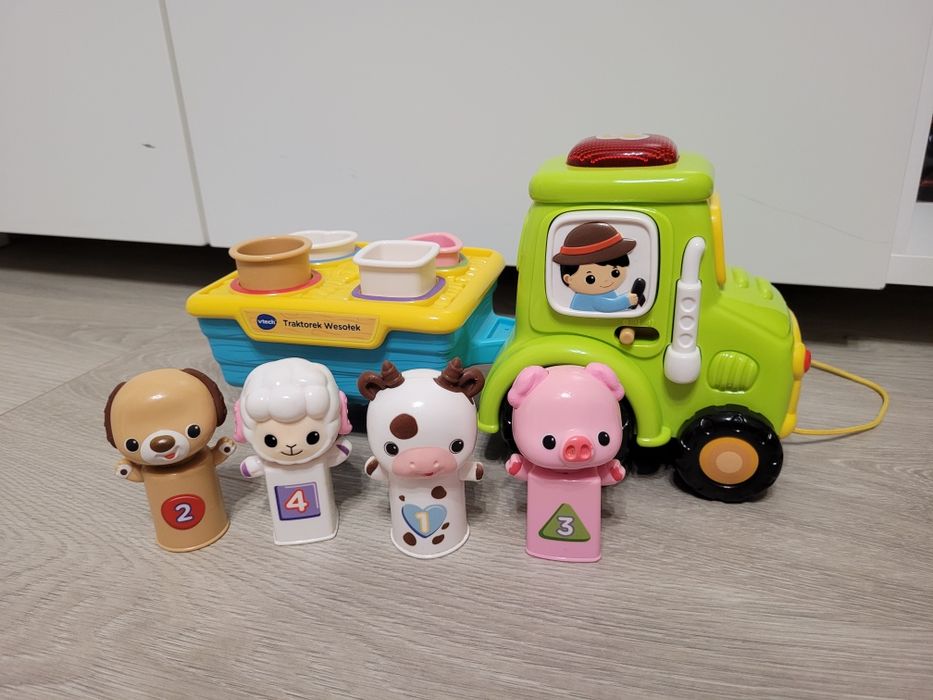 Traktorek Wesołek Interaktywny Nauka i Zabawa VTech