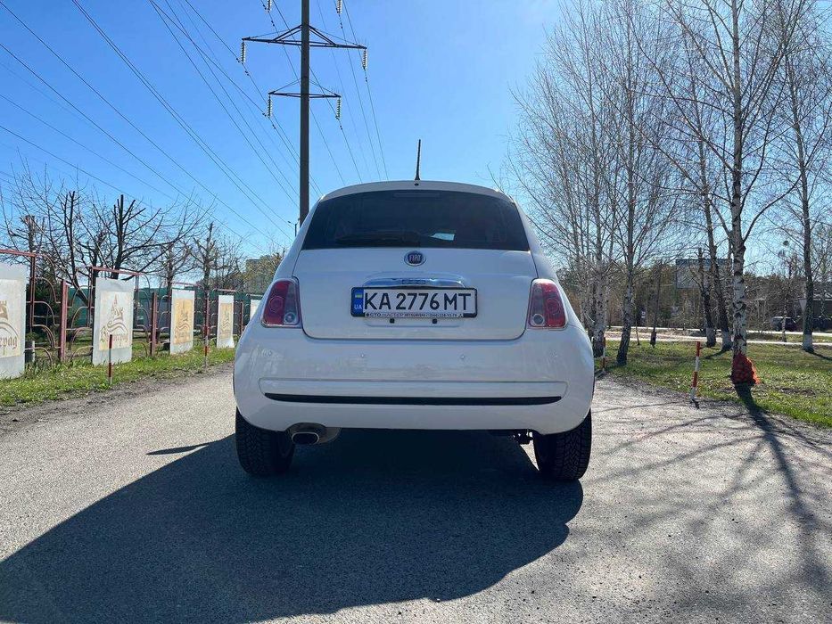 Продам Fiat 500, автомат 1.4, білий колір, 2017 року