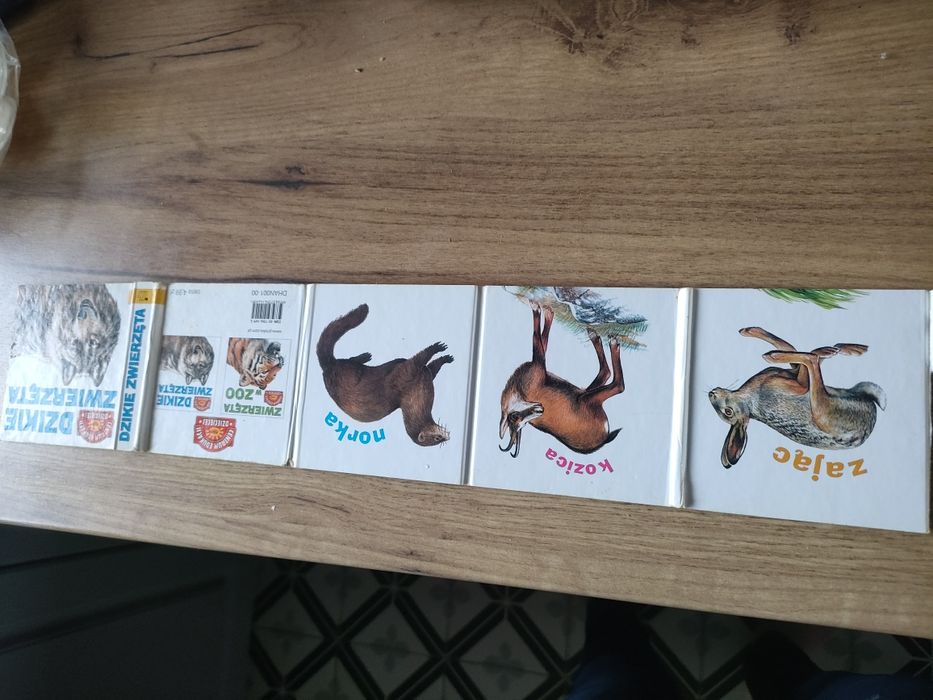 Książeczki z obrazkami zwierzęta