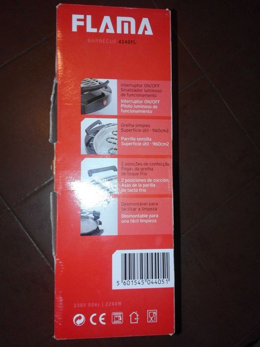 Vendo Grelhador da marca Flama