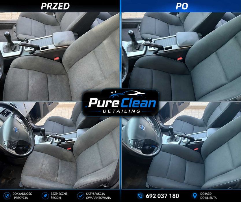 Pranie tapicerki/dywanów/materaców/narożników/wykładzin/auto detailing wnętrz