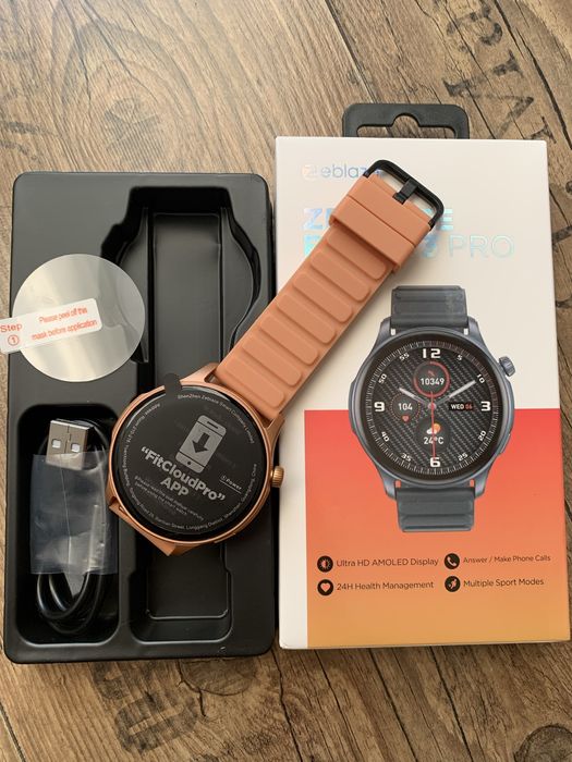 Nowy smartwatch zeblaze btalk 3 pro - ekran amoled