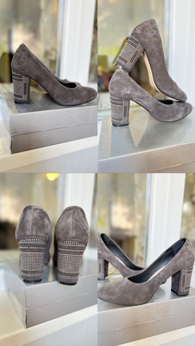 Замшеві туфлі-лодочки,39 р. 25см.,Angels Vi , НОВІ