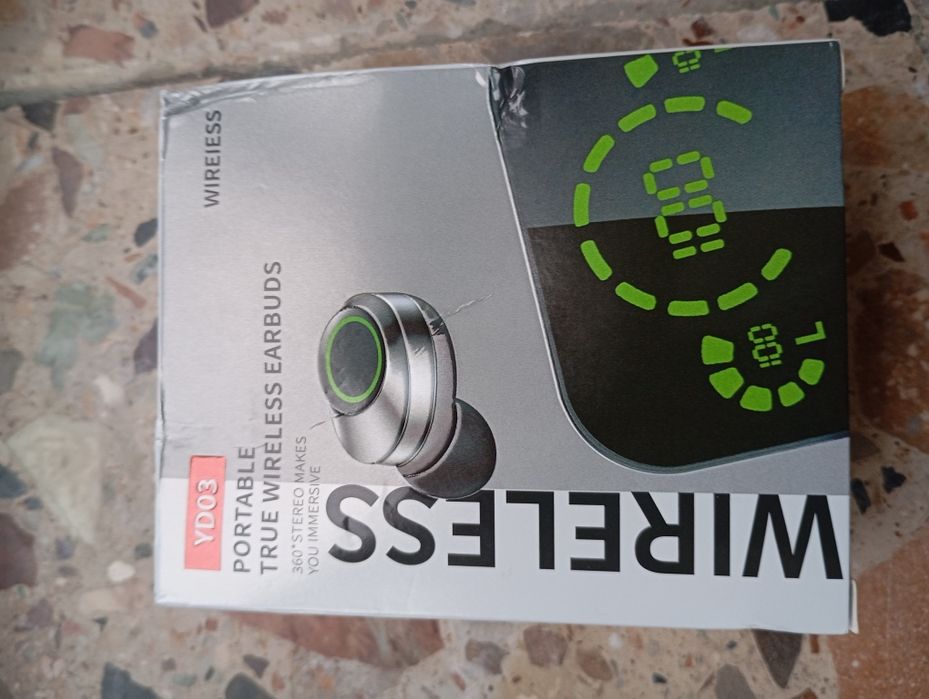 Бездротові навушники YD03 Wireless EARbuds сенсорні Hi-Fi версія V5,4