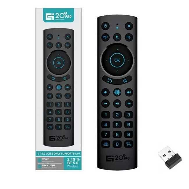 Аэропульт мышь G20S PRO BT Блютуз Гироскоп Голос