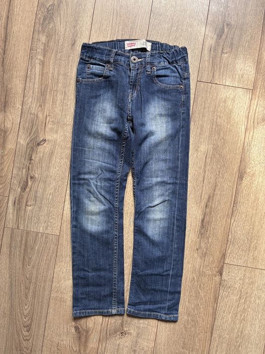 Spodnie chłopięce jeansy Levis 8 lat 128 slim
