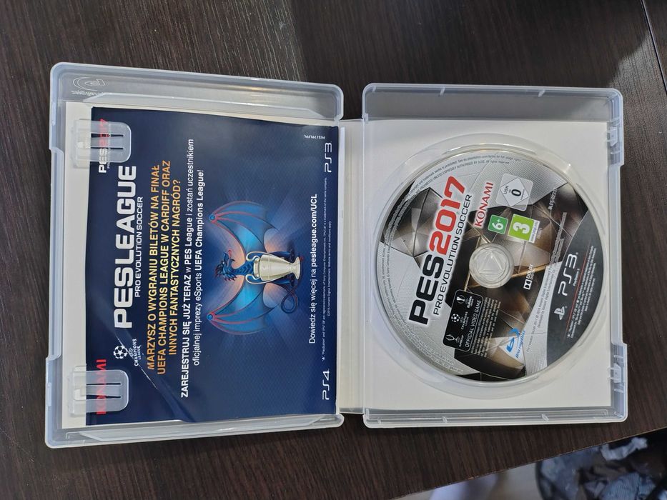Pro Evolution Soccer PES 2017 PlayStation 3 (PS3) pudełkowa