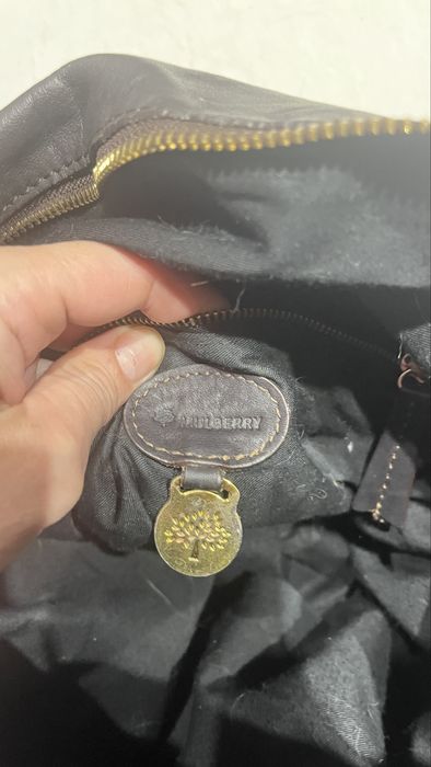 Шкіряна сумка Mulberry, оригінал