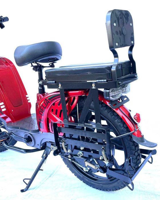 ХІТ! Електровелосипед Crosser E-Delta (800W, 60V, 15Ah,) - Червоний