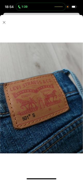 Джинси фірмові Levi's 501