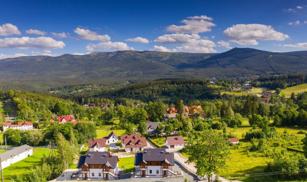 Domek Szklarska Poręba Balia z hydromasazem Jacuzzi Sauna Domek z panoramicznym widokiem na Góry