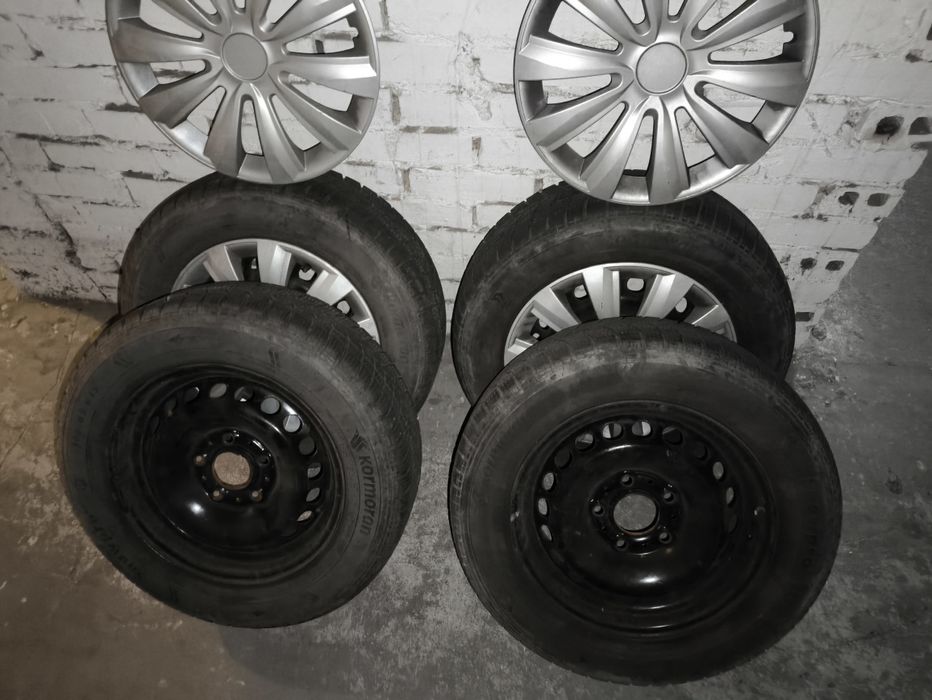 Koła zimowe 5х120 195/65 R15 – komplet, gotowe do jazdy