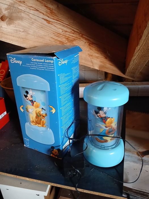 Lampka nocna Myszka Miki Disney kabel