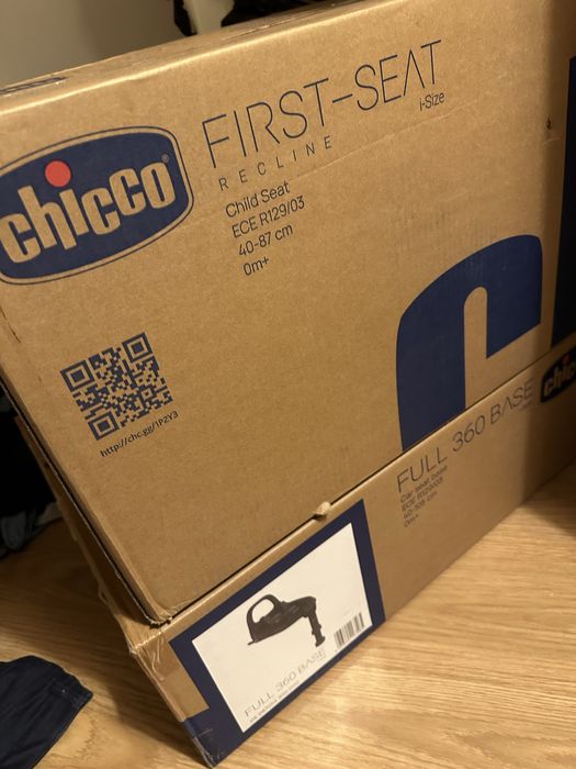 Cadeira auto chicco first seat recline + base isofix