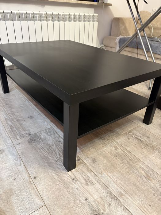 Stolik kawowy Lack czarnobraz ikea 118x78 cm