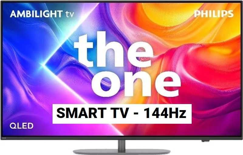 Telewizor Philips QLED 55PUS9060/12 4K UHD 144Hz Smart TV Ambilightx3
