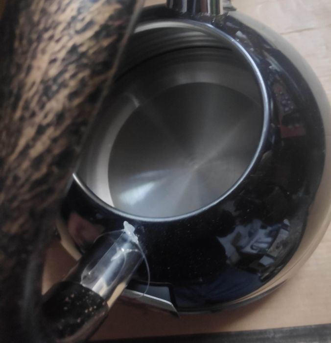 Czajnik 3L czarny splash indukcja gaz