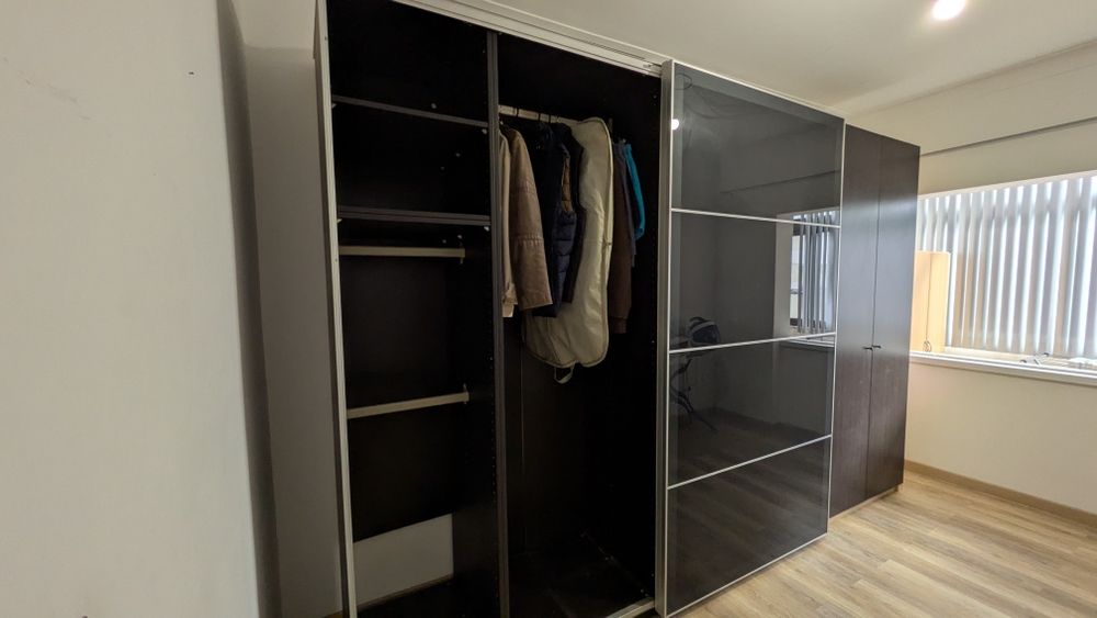 Armários IKEA PAX Preto Madeira