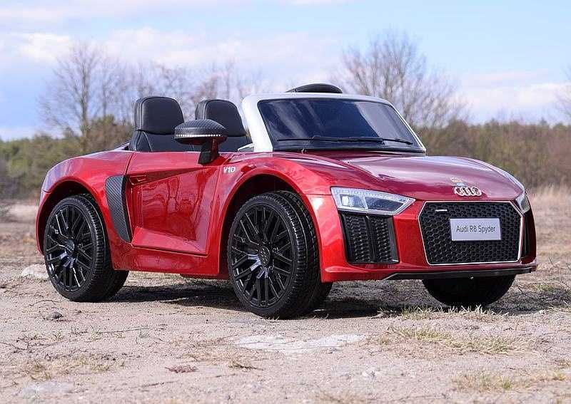Auto samochód na akumulator AUDI R8na licencji autko elektryczne