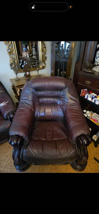 Narożnik fotele komplet kanapa Kler