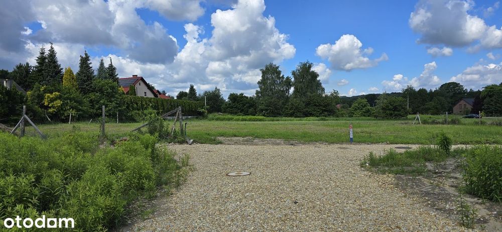 Działka budowlana w Katowicach Podlesiu z mediami - Widok 3