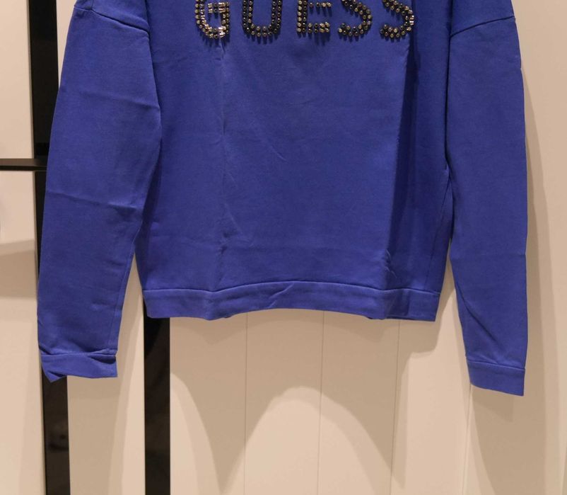 Guess śliczna chabrowa bluzka 36 S