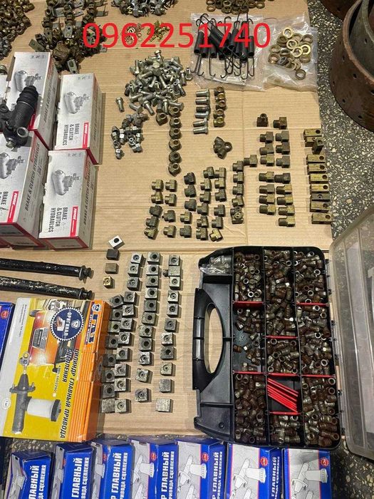 Шайби, штуцера, пружини, болти Уаз, Газ 21 Газ 24 Газ 51 Газ 53 Газ 66