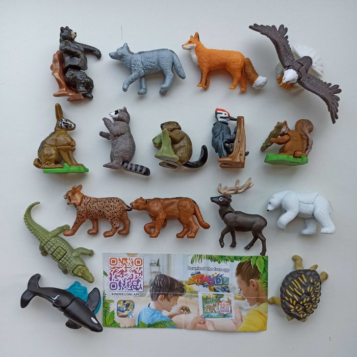 Kinder  Suprise  NATOONS Animals