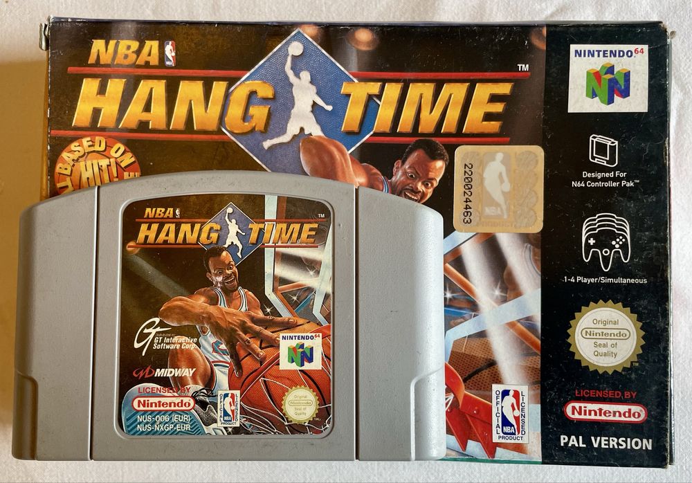 NBA Hang Time Nintendo 64 PAL. ENG
