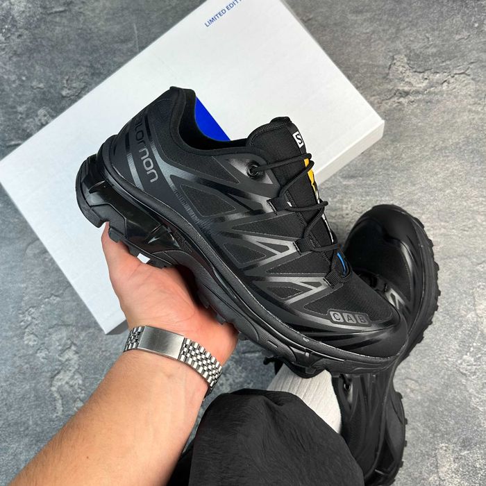Кросівки Salomon XT-6 Triple Black Gore-Tex +Termo / Саломон ХТ-6 Гортекс / БЕЗ ПРЕДОПЛАТИ /  / Усі розміри 35-47 наложка