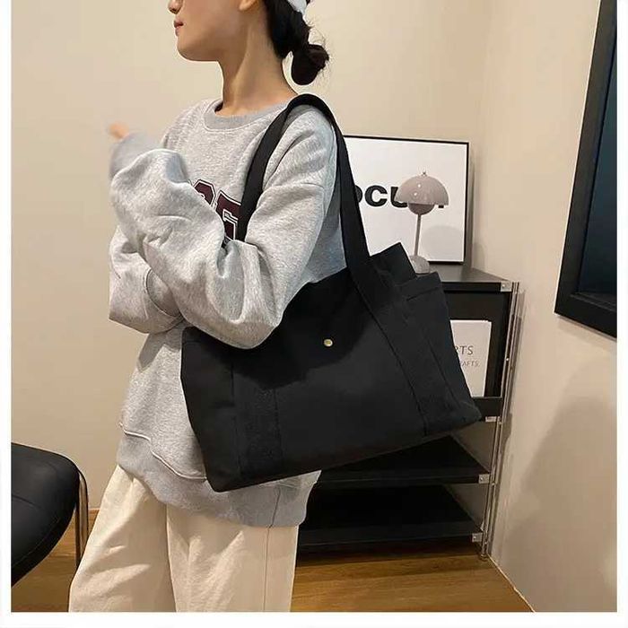 Сумка шоппер женский черный (RN-123)