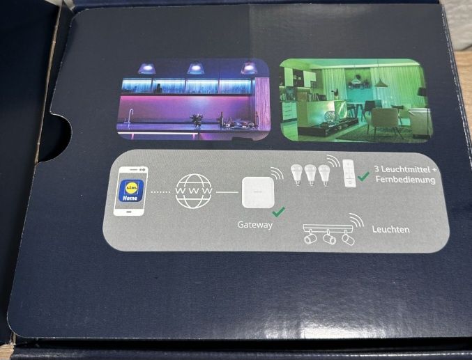 Стартовий набір Livarno home Smart home 3×806 Im.E 27