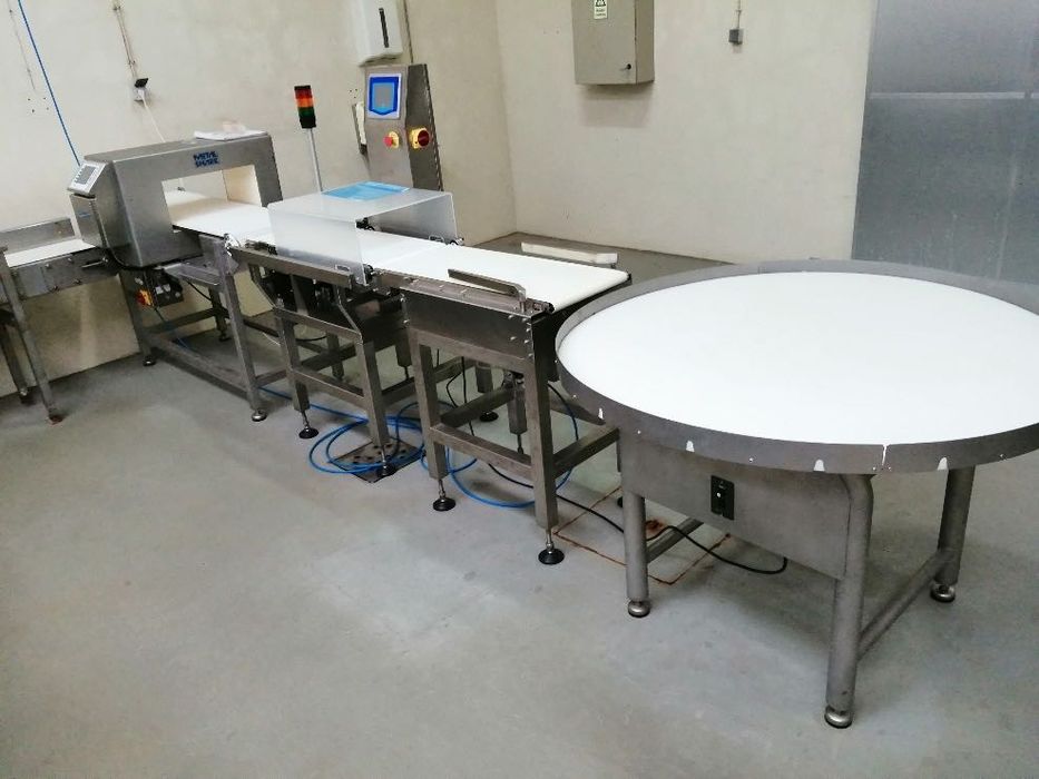 Detetor de metais, Balança e pesos Mesa giratória - NOVO