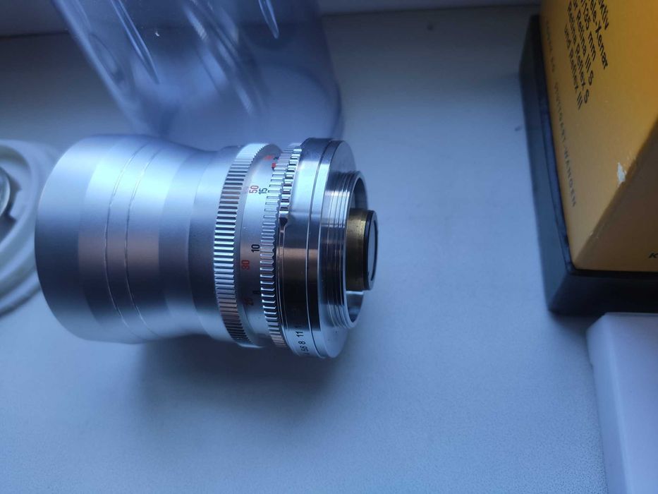 Шнайдер Теле-Ксенар 1-4/135 mm и адаптер DKL/M42.