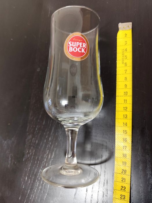 Lote de 6 Copos de Cerveja (Sagres/Super Bock)