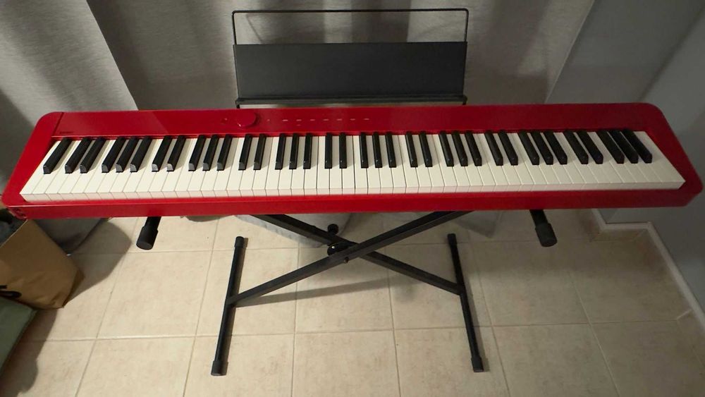 Piano Digital - Casio PX-S1000 (88 Teclas), Vermelho