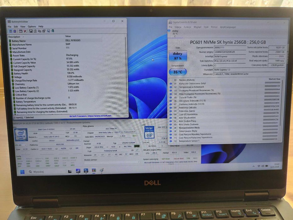 Dell Latitude 7390 2in1 laptop