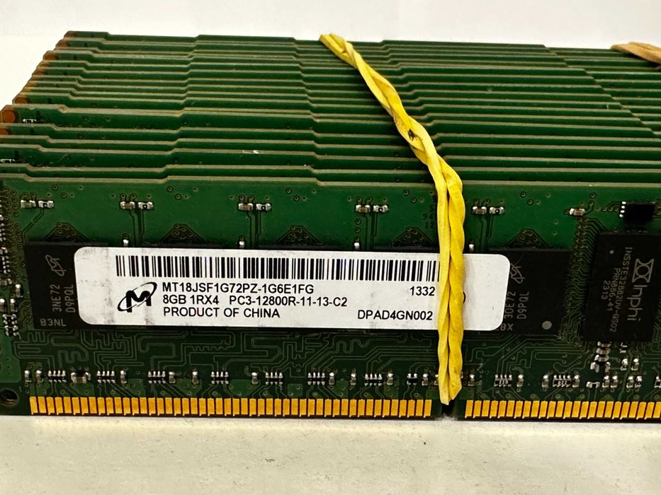Серверна оперативна память DDR3 8-16Gb ECC REG