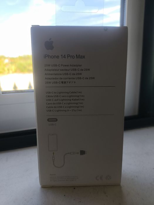 Carregador Apple iPhone 14 Pro Max 25W